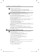 Предварительный просмотр 6 страницы Samsung DV90F5E6HGW User Manual