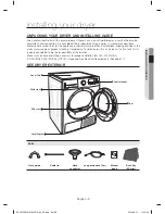 Предварительный просмотр 9 страницы Samsung DV90F5E6HGW User Manual