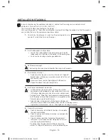 Предварительный просмотр 15 страницы Samsung DV90F5E6HGW User Manual