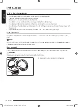 Preview for 20 page of Samsung DV9ST5241AT User Manual