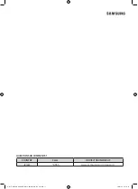 Preview for 56 page of Samsung DV9ST5241AT User Manual