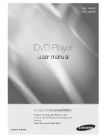 Samsung DVD-1080P9 User Manual preview