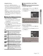 Preview for 17 page of Samsung DVD-1080P9 User Manual