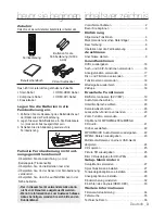 Preview for 125 page of Samsung DVD-1080P9 User Manual