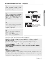 Preview for 133 page of Samsung DVD-1080P9 User Manual