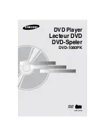 Samsung DVD-1080PK Owner'S Manual preview