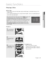 Preview for 19 page of Samsung DVD-1080PR User Manual