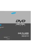 Samsung DVD-511 Owner'S Manual preview