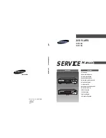 Preview for 1 page of Samsung DVD-709 Service Manual