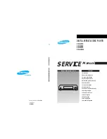 Preview for 1 page of Samsung DVD-807K Service Manual