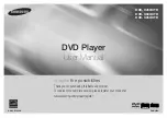 Samsung DVD-C350/XTR User Manual preview