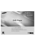 Samsung DVD-C460 User Manual preview