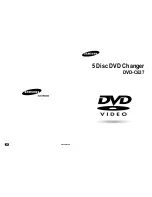 Samsung DVD-C637 User Manual preview