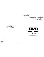 Samsung DVD-C647P User Manual preview