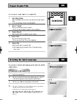 Preview for 59 page of Samsung DVD-CM500 Instruction Manual