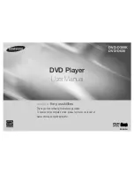 Preview for 49 page of Samsung DVD-D360K User Manual