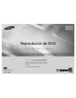 Preview for 1 page of Samsung DVD DVD-C350 Manual Del Usuario