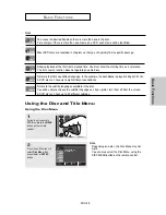 Preview for 23 page of Samsung DVD-F1080W User Manual