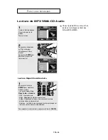 Preview for 98 page of Samsung DVD-F1080W User Manual