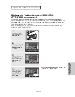 Preview for 117 page of Samsung DVD-F1080W User Manual