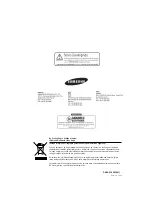 Preview for 69 page of Samsung DVD-FP580 Manual