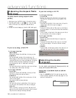 Предварительный просмотр 18 страницы Samsung DVD-H1080 User Manual