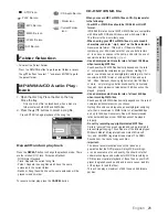 Предварительный просмотр 21 страницы Samsung DVD-H1080 User Manual