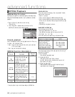 Предварительный просмотр 22 страницы Samsung DVD-H1080 User Manual