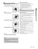 Предварительный просмотр 25 страницы Samsung DVD-H1080 User Manual