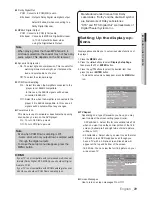 Предварительный просмотр 29 страницы Samsung DVD-H1080 User Manual