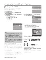 Предварительный просмотр 32 страницы Samsung DVD-H1080 User Manual