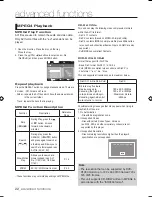 Preview for 22 page of Samsung DVD-H1080R User Manual