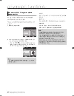 Preview for 26 page of Samsung DVD-H1080R User Manual