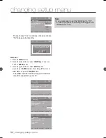 Preview for 34 page of Samsung DVD-H1080R User Manual