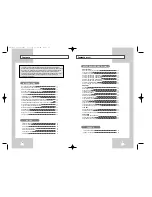 Preview for 6 page of Samsung DVD-H4000 User Manual