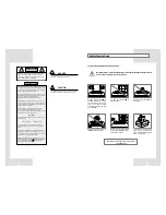 Предварительный просмотр 2 страницы Samsung DVD-H40E User Manual