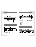 Предварительный просмотр 8 страницы Samsung DVD-H40E User Manual