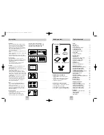 Preview for 2 page of Samsung DVD-HD746 User Manual