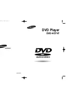 Preview for 1 page of Samsung DVD-HD747 User Manual