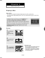 Preview for 20 page of Samsung DVD-HD845 User Manual