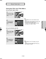 Preview for 25 page of Samsung DVD-HD845 User Manual