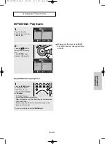 Preview for 102 page of Samsung DVD-HD850 Manual