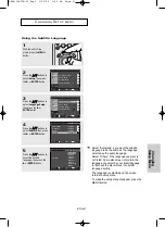 Preview for 110 page of Samsung DVD-HD850 Manual