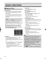 Preview for 16 page of Samsung DVD-HD860 User Manual