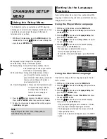 Preview for 26 page of Samsung DVD-HD860 User Manual