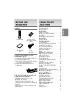 Preview for 3 page of Samsung DVD-HD870 Manual