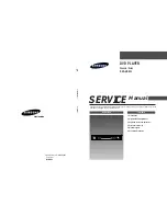 Preview for 1 page of Samsung DVD-HD931 - HDTV Converter Progressive-Scan DVD Player Service Manual