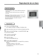 Preview for 18 page of Samsung DVD-HD931 - HDTV Converter Progressive-Scan DVD Player (Spanish) Manual Del Usuario