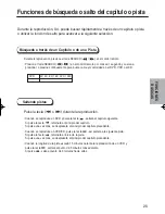 Preview for 20 page of Samsung DVD-HD931 - HDTV Converter Progressive-Scan DVD Player (Spanish) Manual Del Usuario