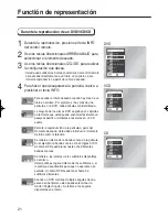 Preview for 21 page of Samsung DVD-HD931 - HDTV Converter Progressive-Scan DVD Player (Spanish) Manual Del Usuario